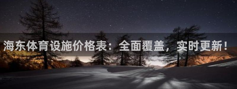 意昂体育3平台是正规平台吗安全吗：海东体育设施价格表
